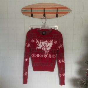 Red Buccaneers Christmas Sweater